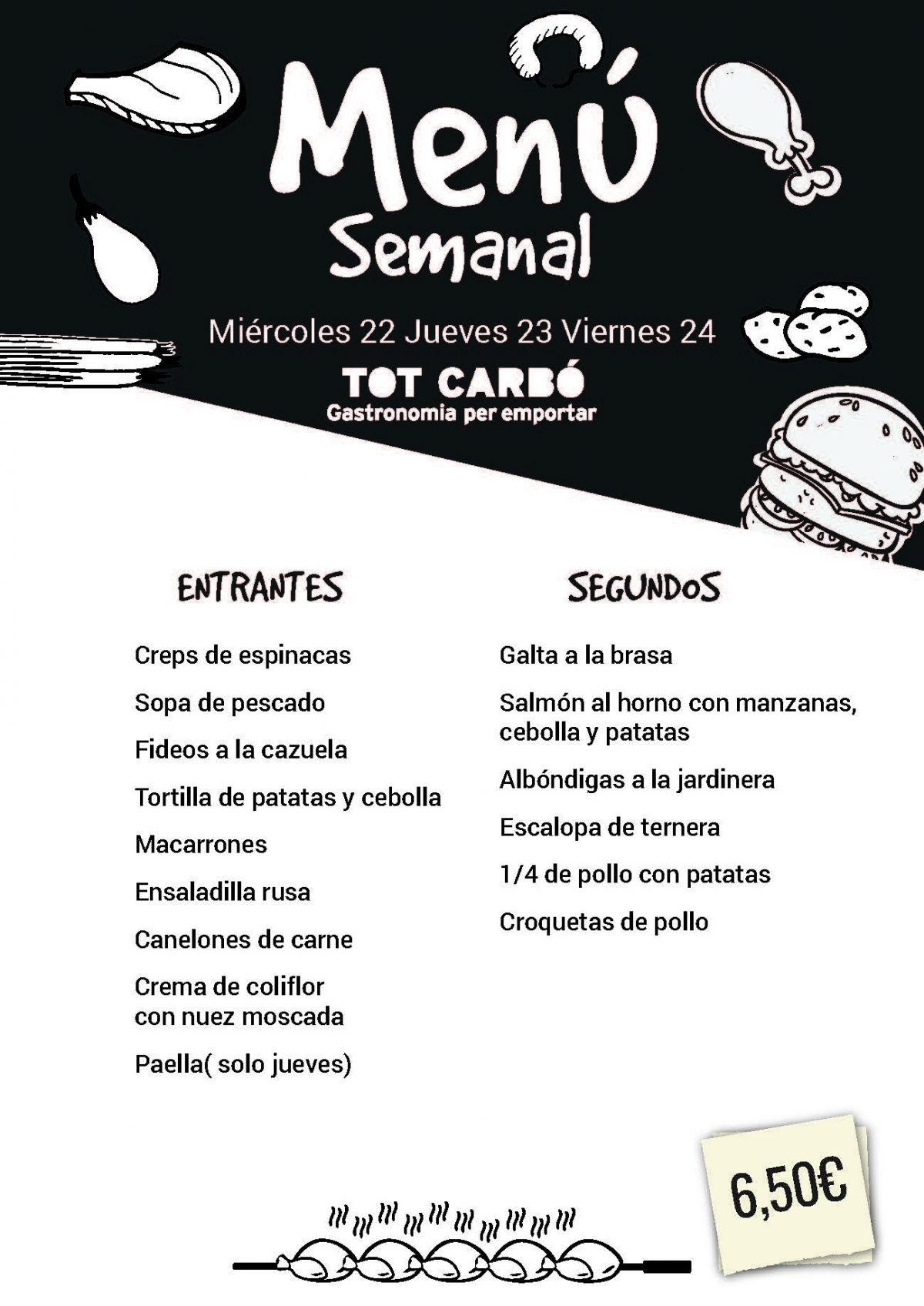 Miércoles 22 Jueves 23 Viernes 24