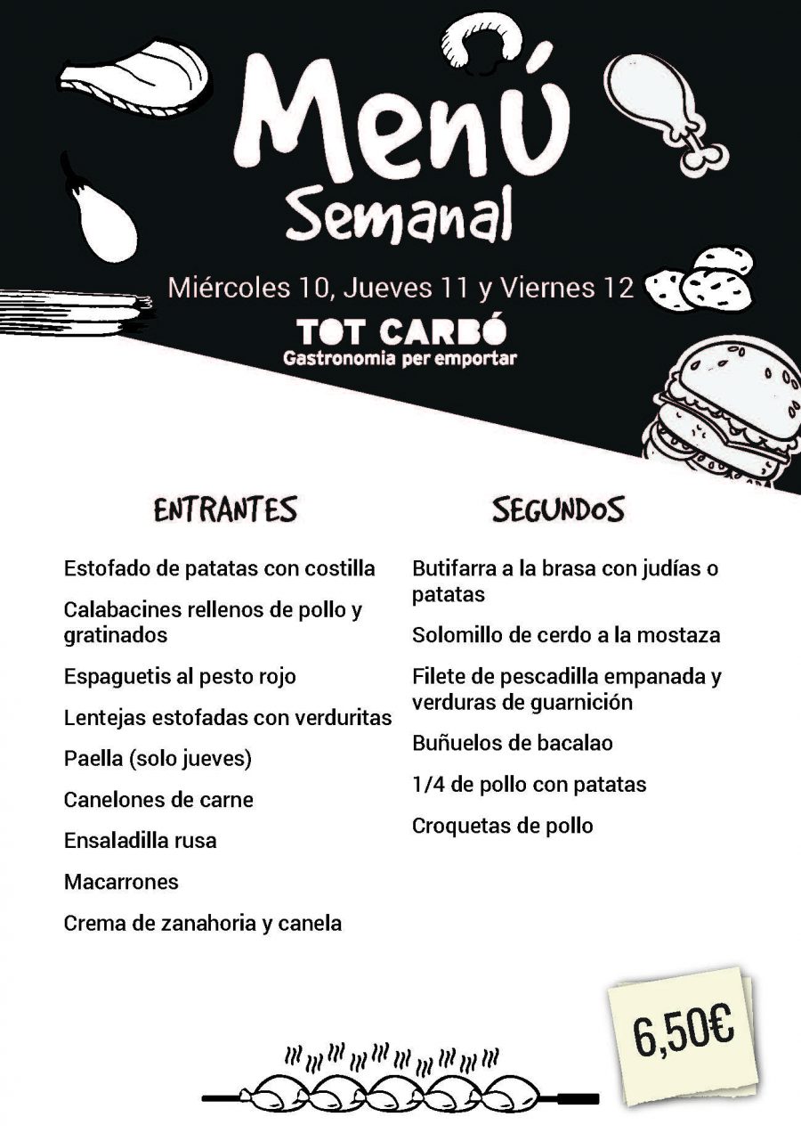 Miércoles 10 Jueves 11 Viernes 12