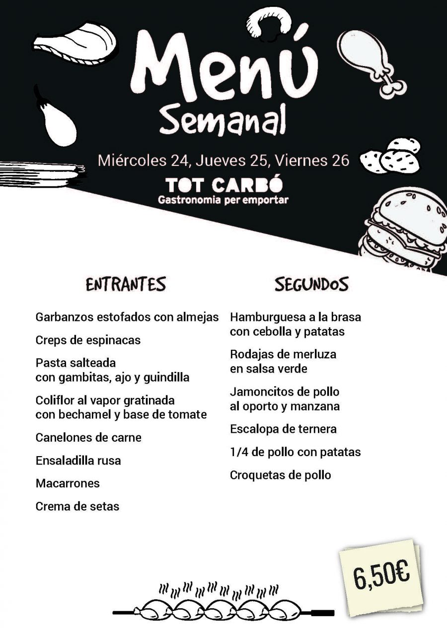 Miércoles 24 Jueves 25  Viernes 26