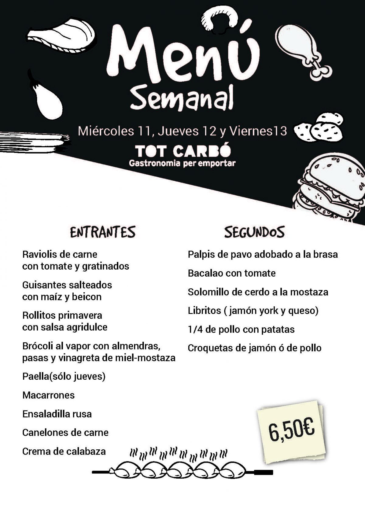 Miércoles 11, Jueves 12 y Viernes 13 de Abril