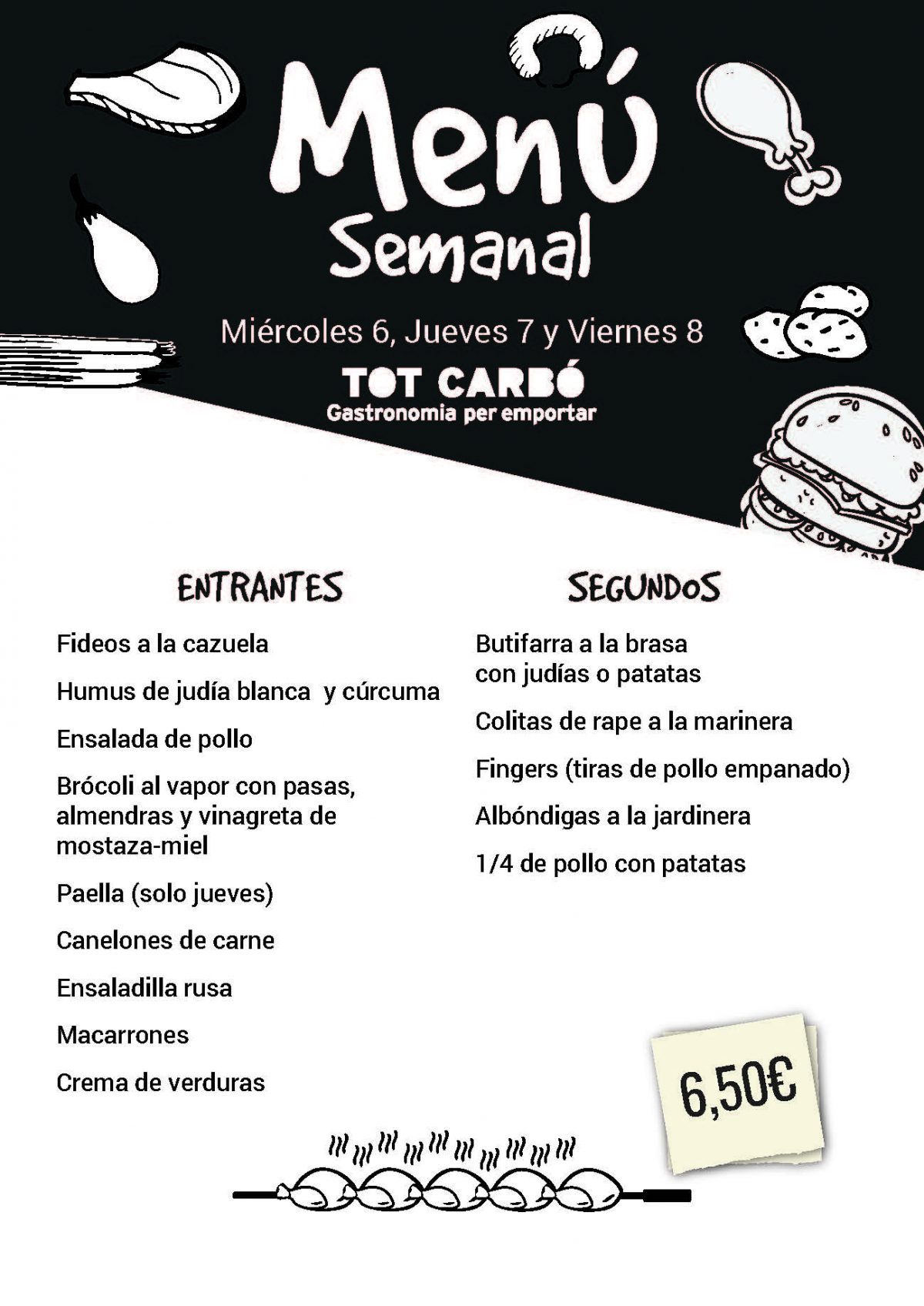 Miércoles 6, Jueves 7 y Viernes 8 de Junio