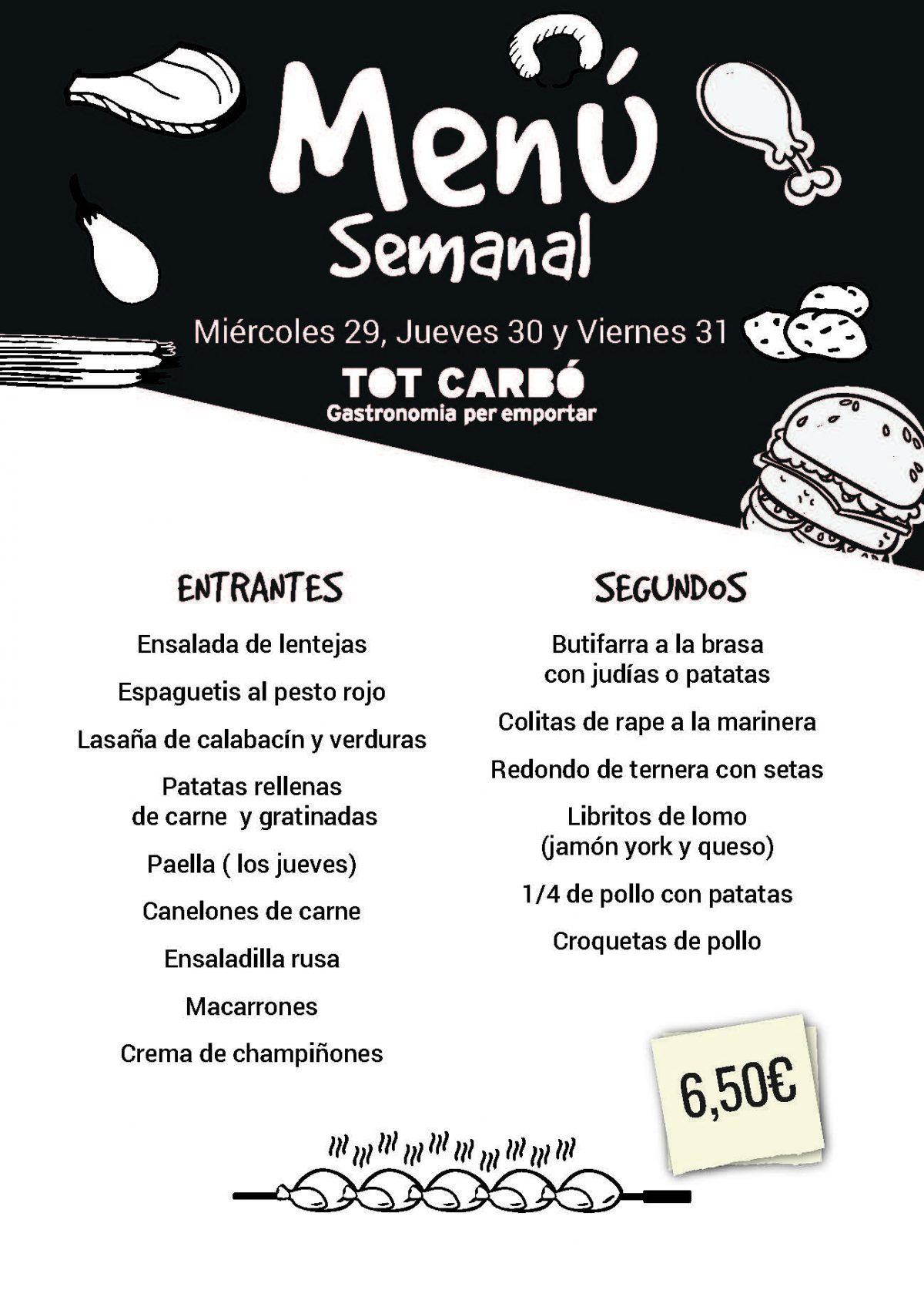 Miércoles 29, Jueves 30 y Viernes 31 de Agosto