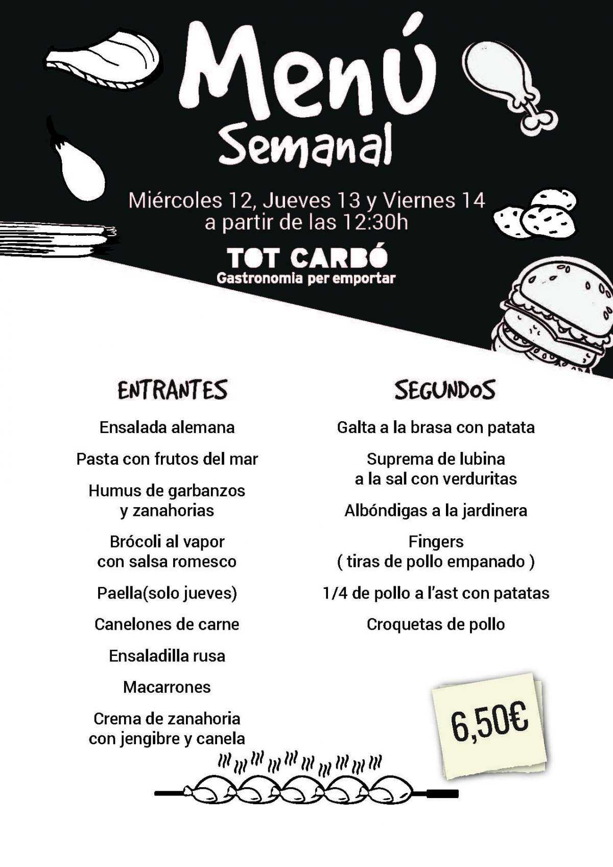 Miércoles 12, Jueves 13 y Viernes 14 de Septiembre