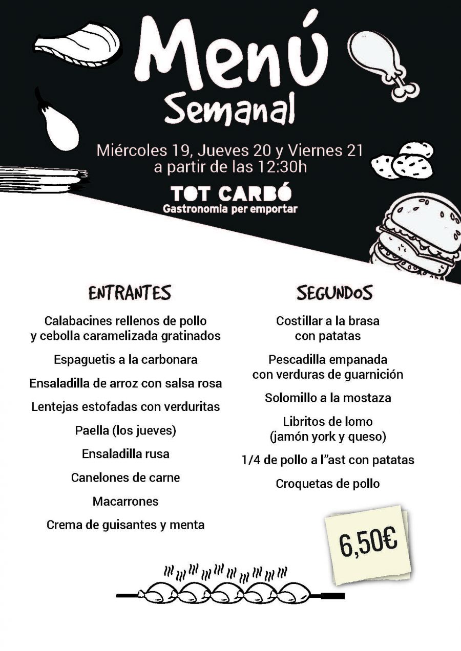 Miércoles 19, Jueves 20 y Viernes 21 de Septiembre