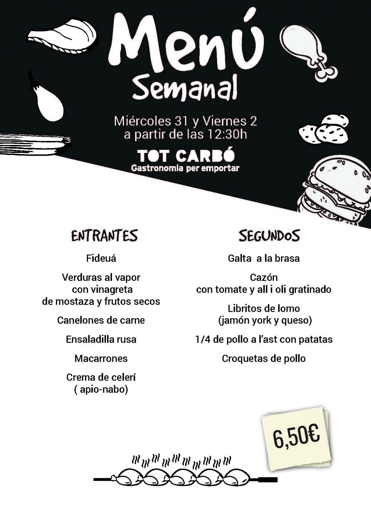 Miércoles 31 y Viernes 2