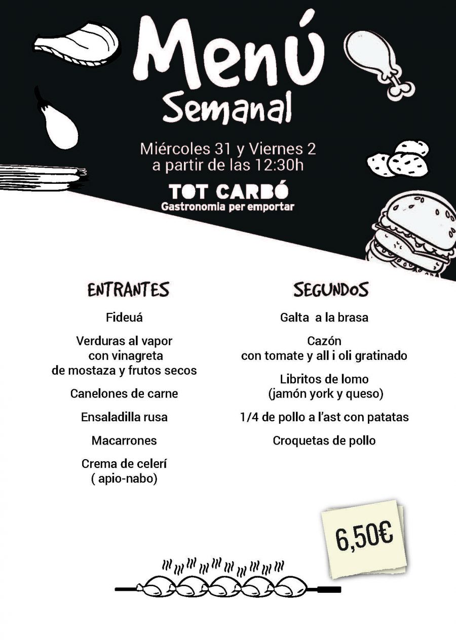 Miércoles 31 y Viernes 2