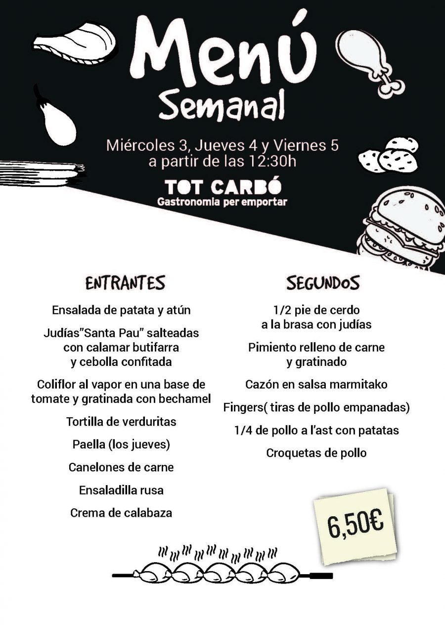 Miércoles 3, Jueves y 4 Viernes 5 de Octubre