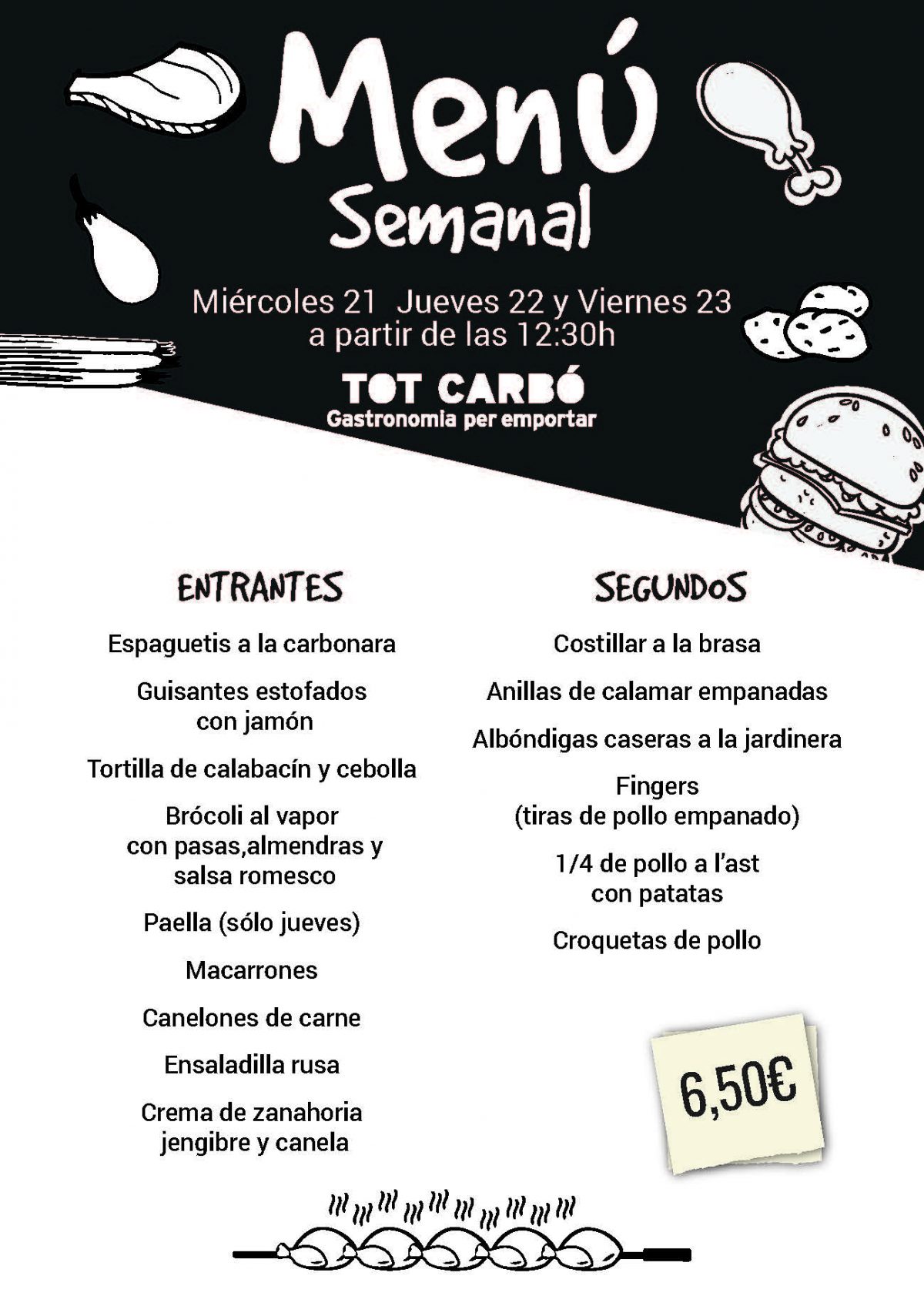 Miércoles 21, Jueves 22 y Viernes 23 de Noviembre