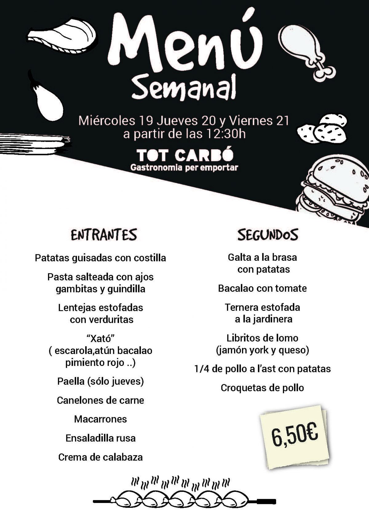 Miércoles 19, Jueves 20 y Viernes 21 de Diciembre