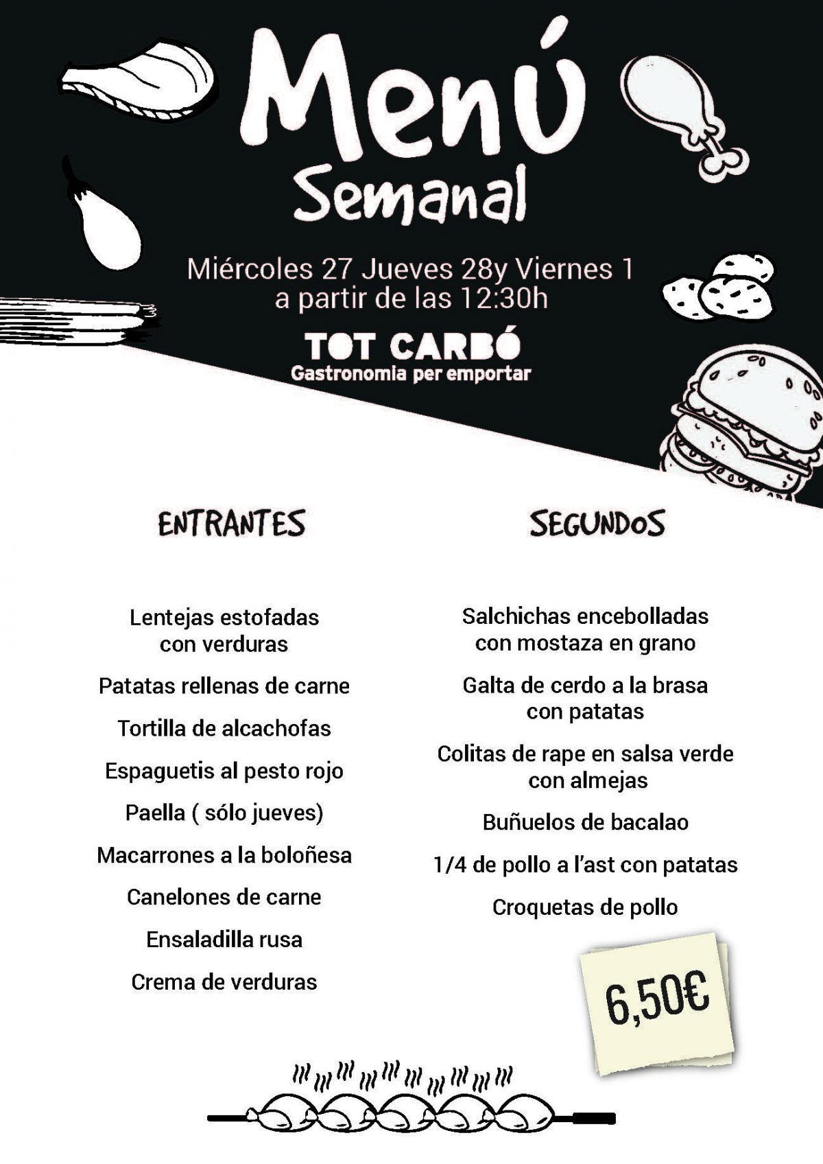 Miercoles 27 Jueves 28 y Viernes 1 de Marzo