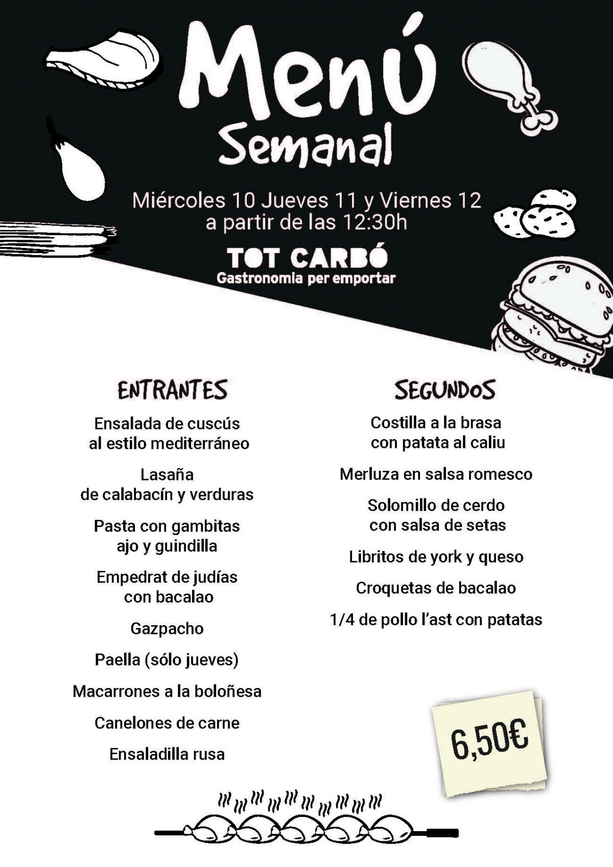 Miércoles 10 Jueves 11 y Viernes 12 de Julio