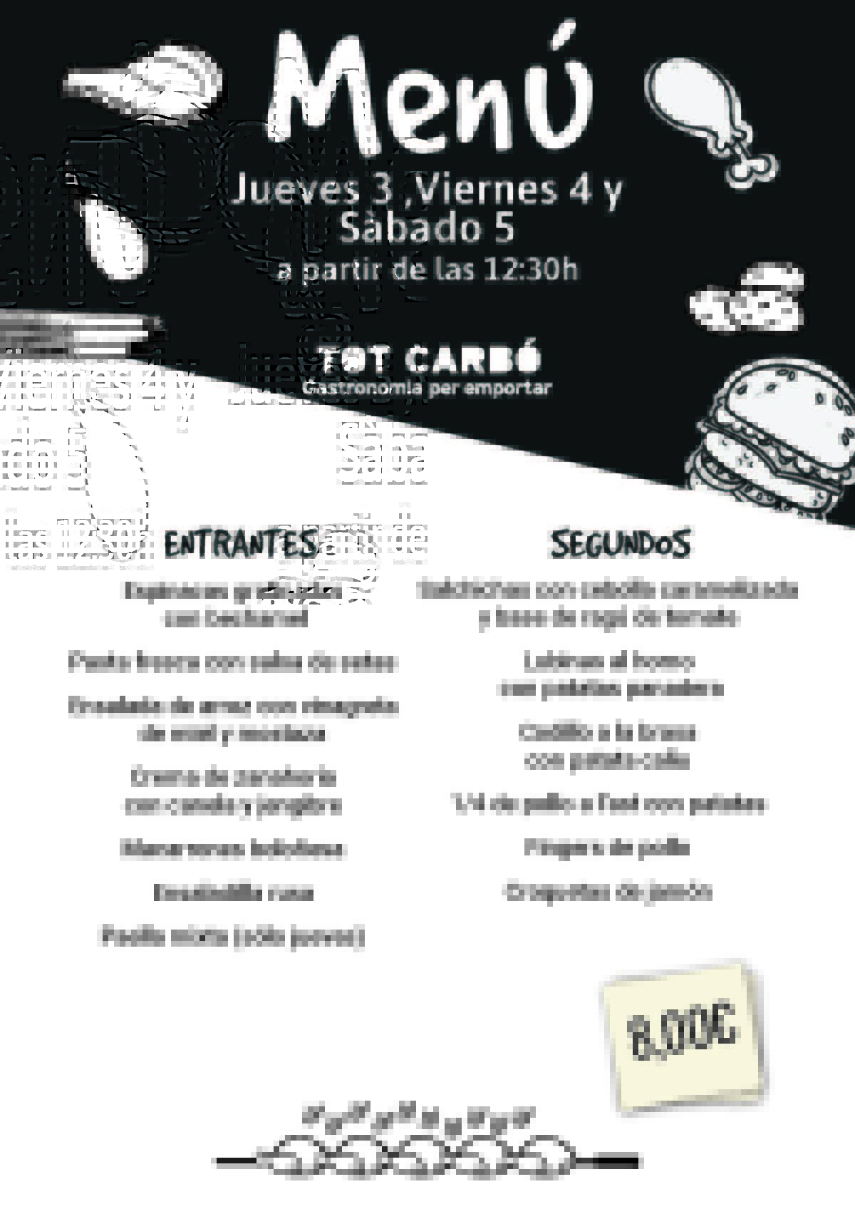 Jueves 3 Viernes 4 y Sabado 5 de Septiembre