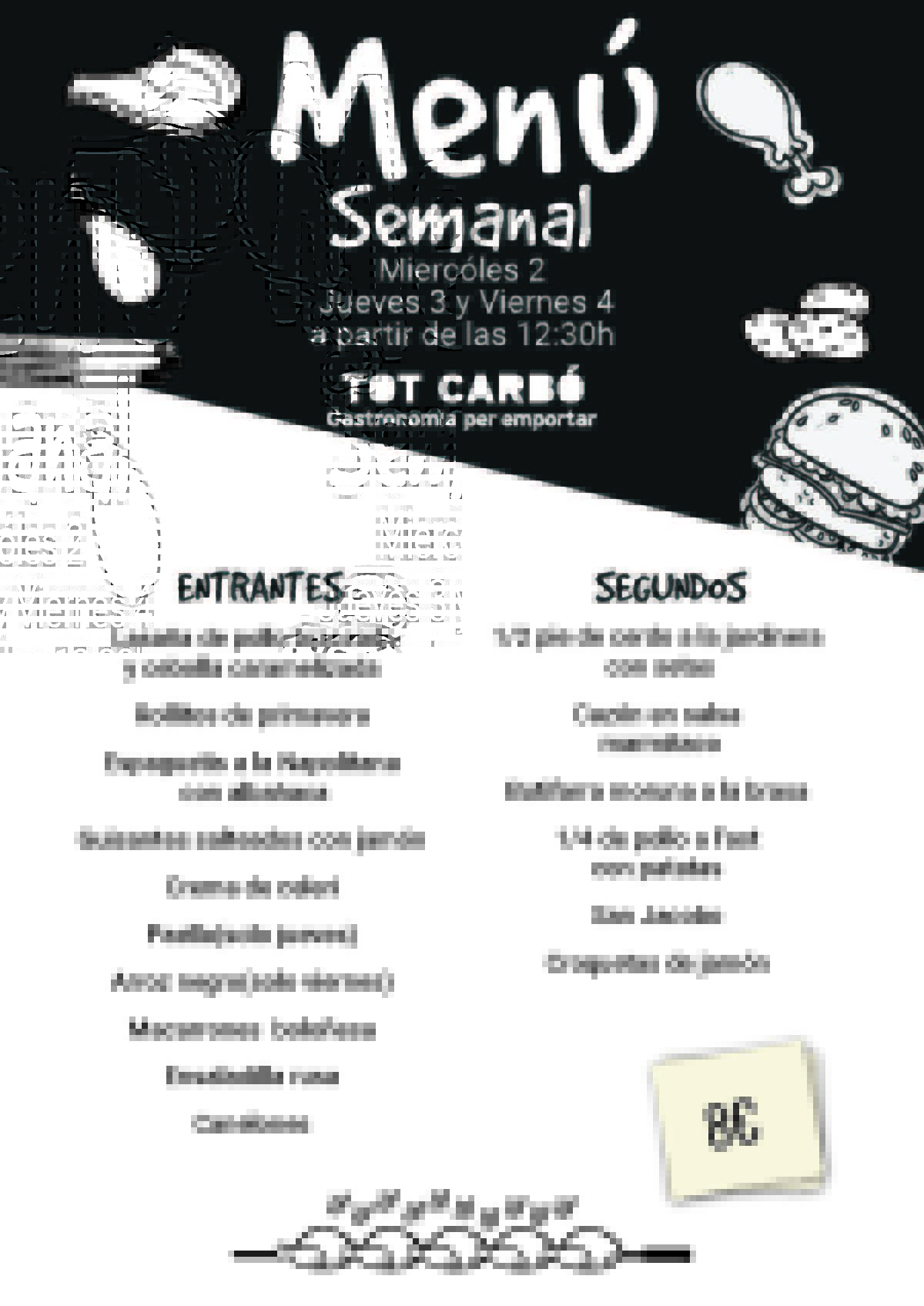 Miércoles 2 , Jueves 3 , Viernes 4 de Noviembre
