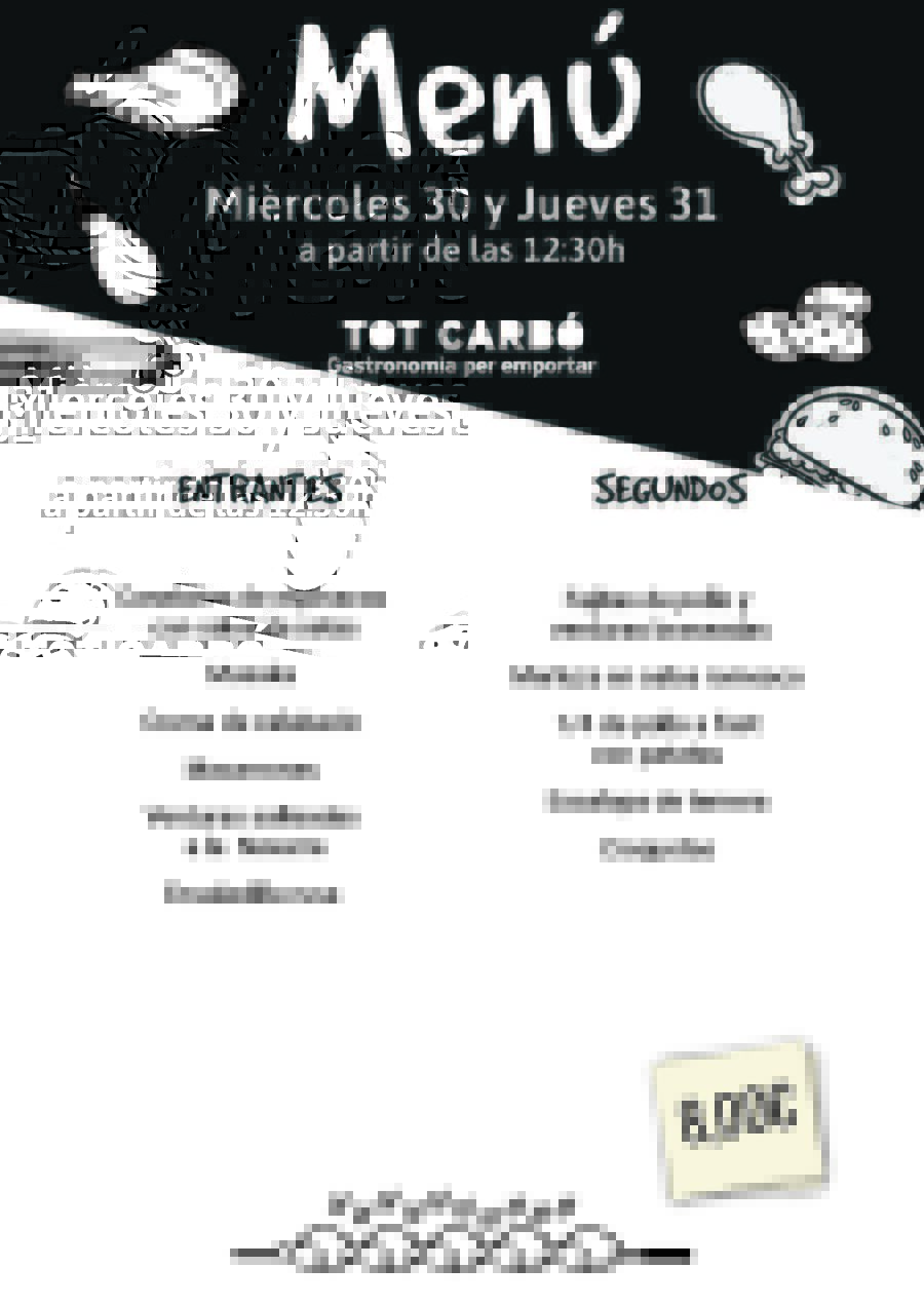 miércoles 30 ,jueves 31 diciembre