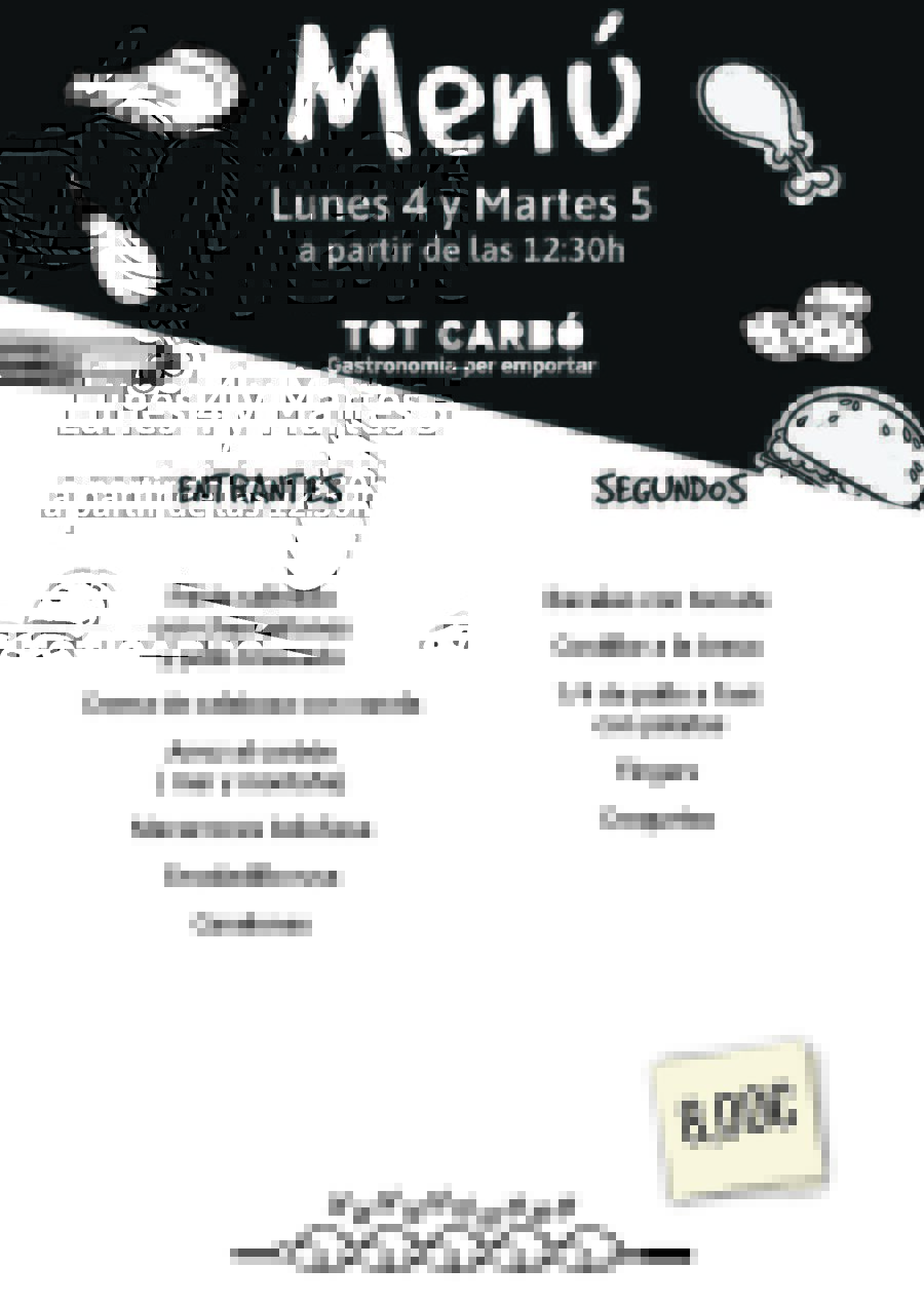 Lunes 4 y Martes 5 de Enero