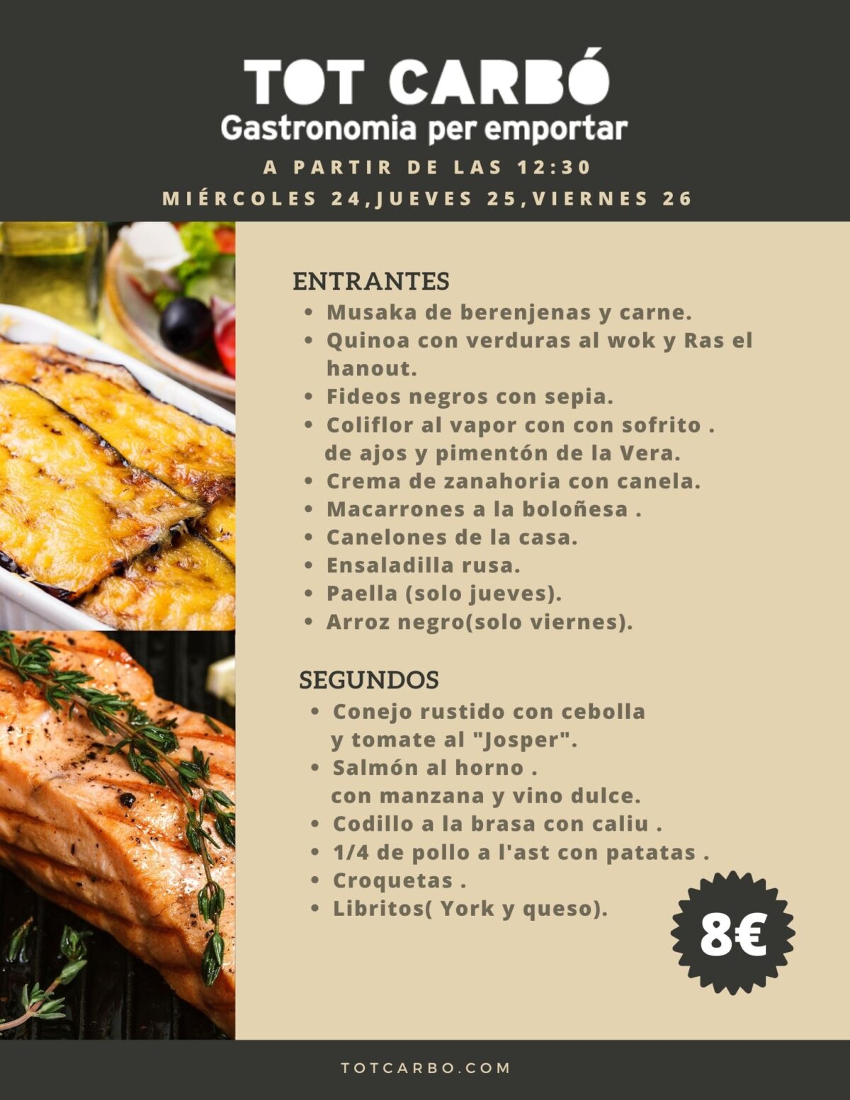 Miércoles 24 ,Jueves 25 y Viernes 26 de Febrero