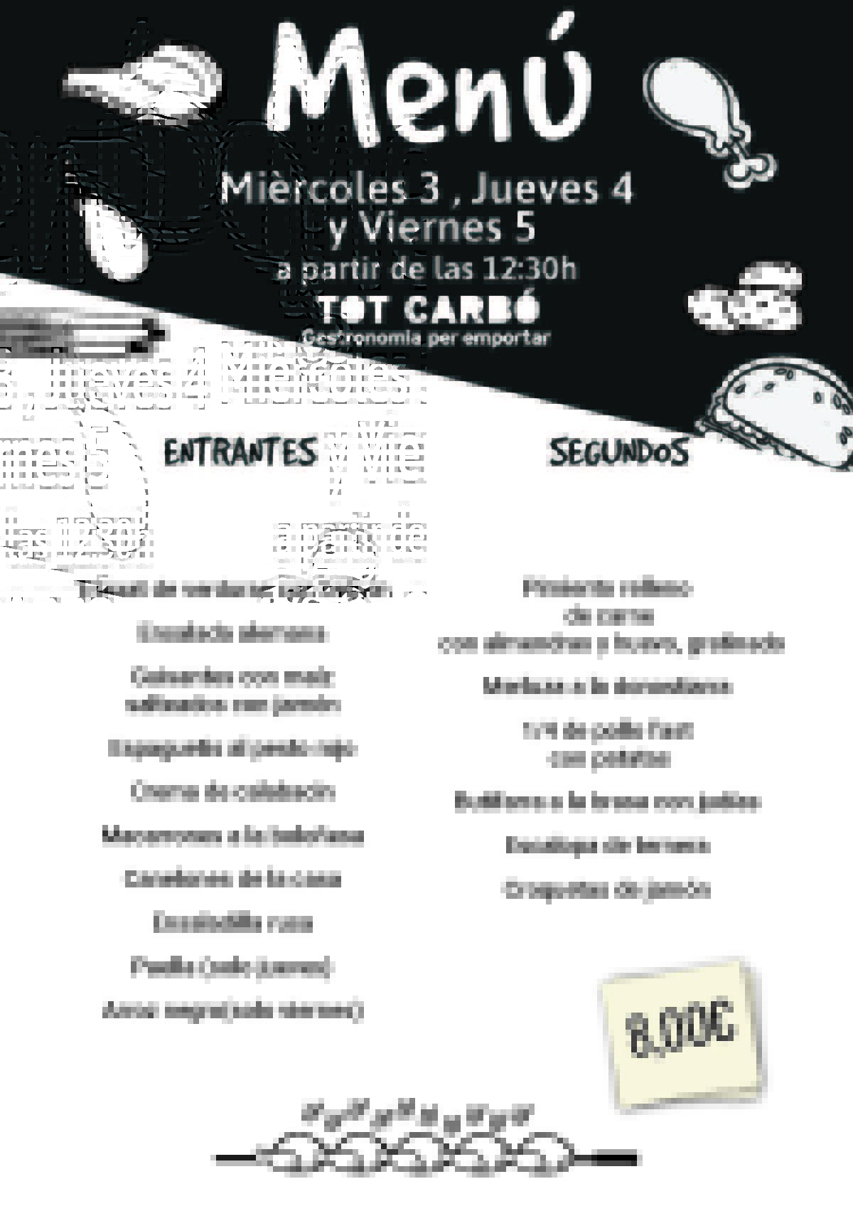 Miércoles 3,Jueves 4 y Viernes 5 de Febrero