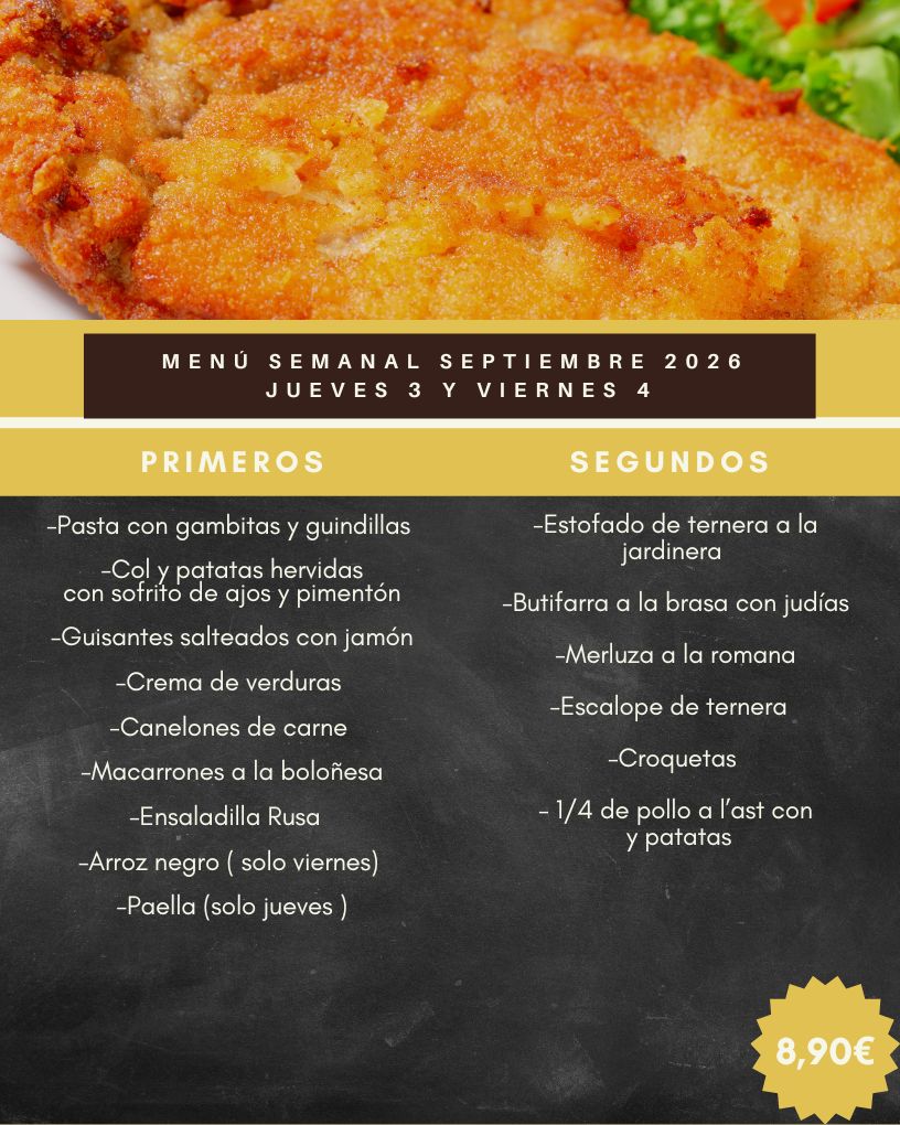 Jueves 3 Viernes 4 De Septiembre 2026